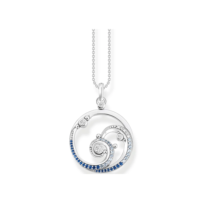 Thomas Sabo kék köves nyaklánc - KE2143-644-1-L45V