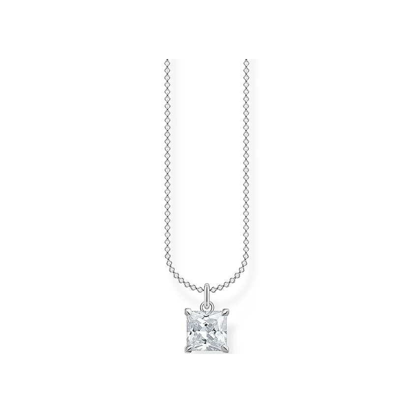 Thomas Sabo fehér köves nyaklánc - KE2156-051-14-L45V