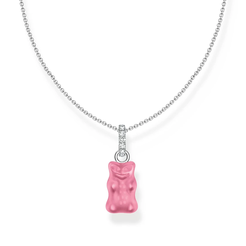 Thomas Sabo x HARIBO rózsaszín gumimaci nyaklánc - KE2209-052-9-L45V