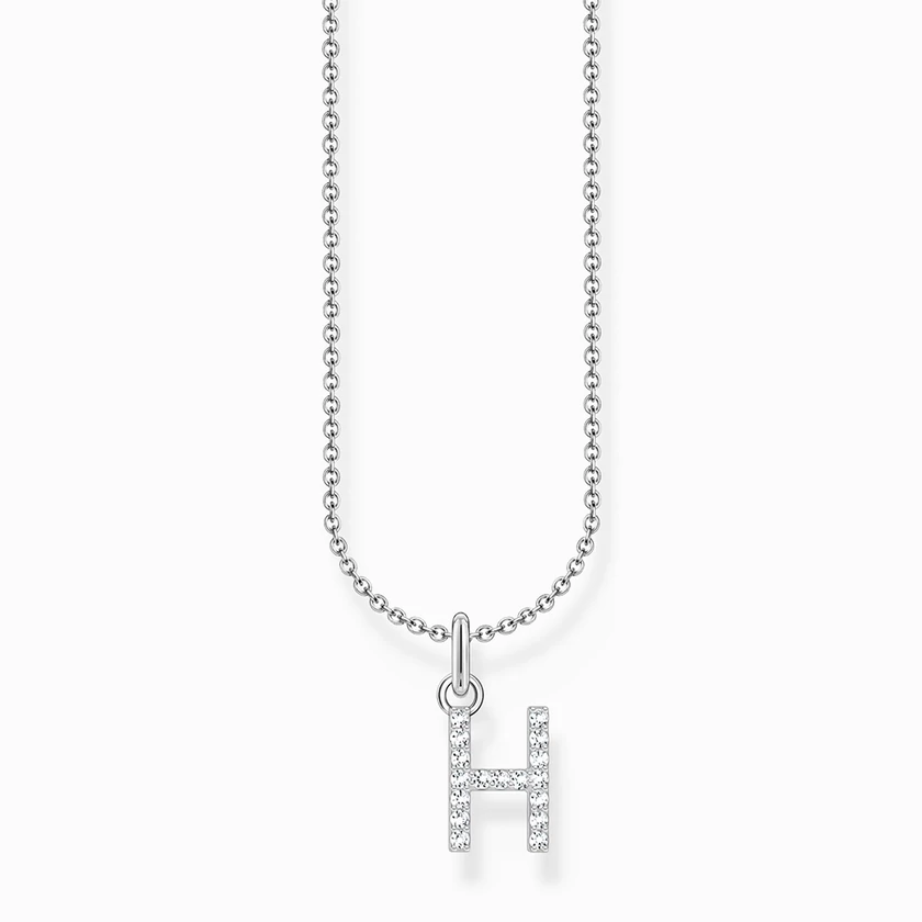 Thomas Sabo ezüst nyaklánc "H" betű medállal - KE2247-051-14-L45V