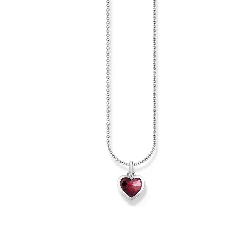 Thomas Sabo ezüst nyaklánc piros szív medállal - KE2268-051-10-L45V