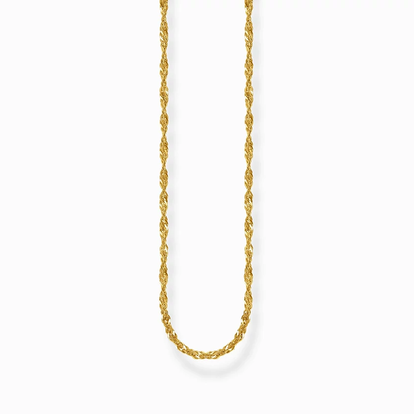 Thomas Sabo aranyozott nyaklánc - KE2284-413-39-L45V