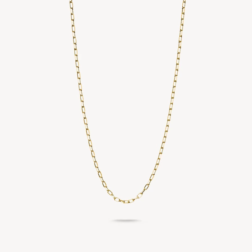 Thomas Sabo Connect Paperclip sárga arany charm nyaklánc - KE2328-413-39-L45V