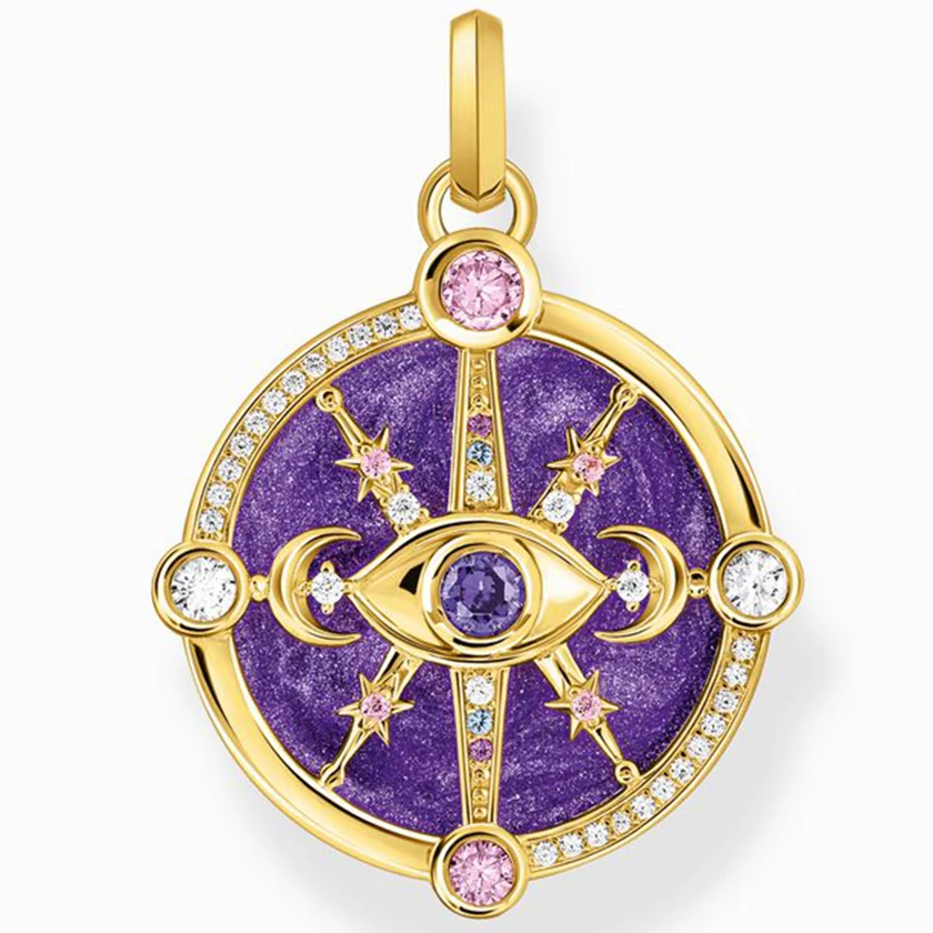 Thomas Sabo aranyozott szem medál - PE956-565-13