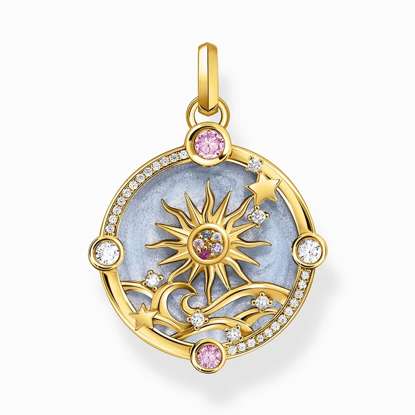 Thomas Sabo arany nap medál - PE960-471-1