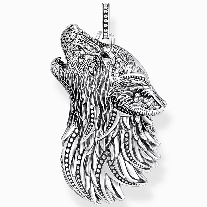 Thomas Sabo Üvöltő farkas medál - PE966-643-21
