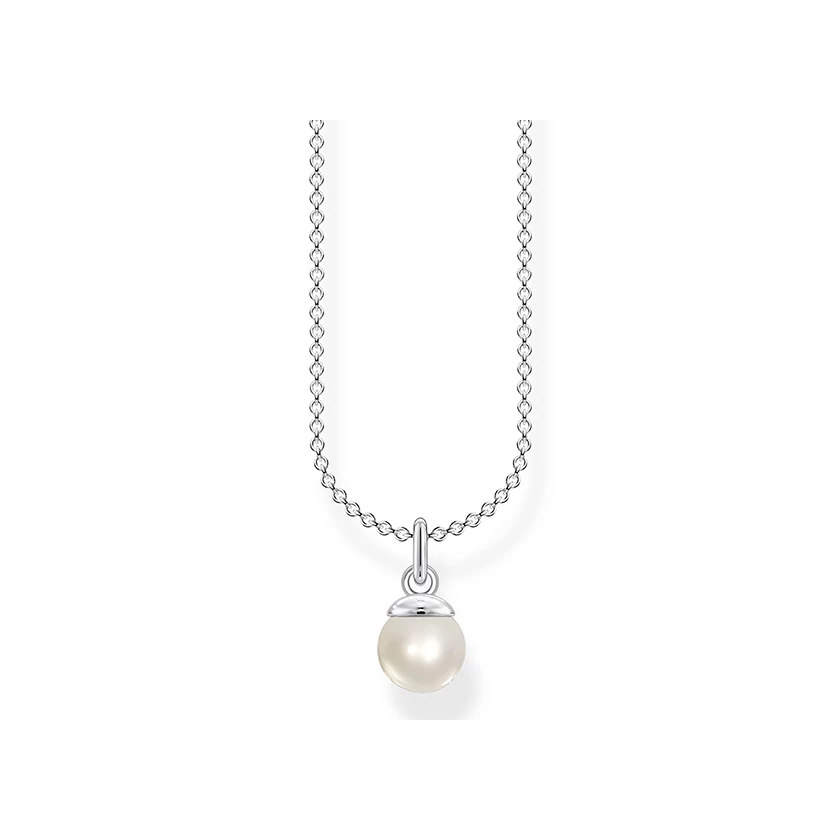 Thomas Sabo ezüst nyaklánc gyöngy medállal - SCKE150321