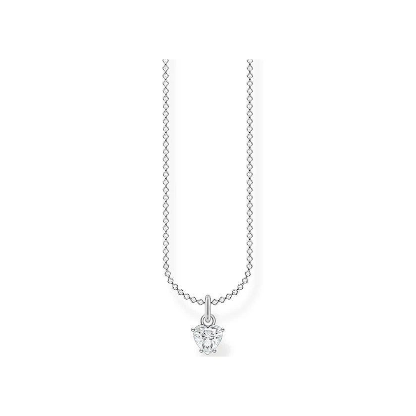 Thomas Sabo ezüst nyaklánc cirkónia szív medállal - SCKE150325