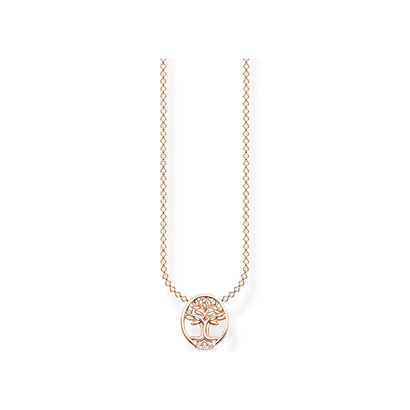 Thomas Sabo rozé nyaklánc életfa medállal - SCKE150329