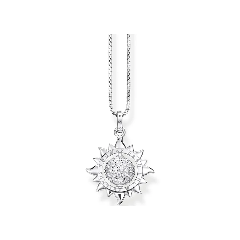 Thomas Sabo ezüst nyaklánc forgó Nap medállal - SCKE150335