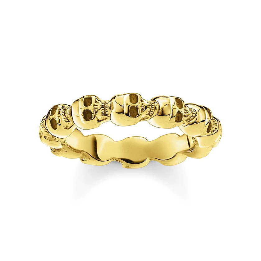 Thomas Sabo unisex koponyás gyűrű - TR1922-413-39-50