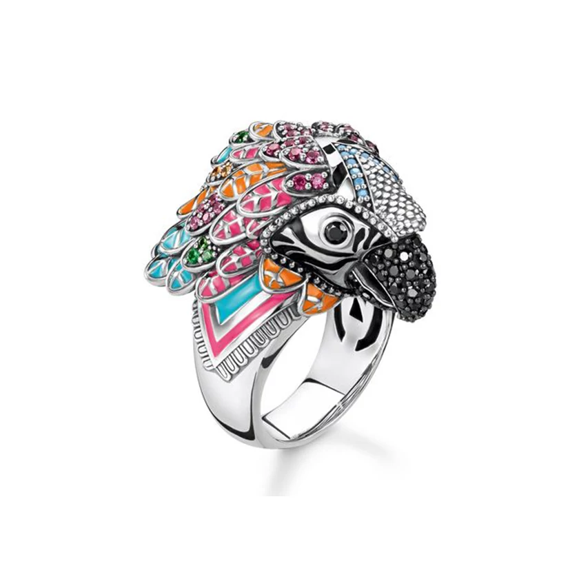 Thomas Sabo papagáj gyűrű - TR2227-340-7