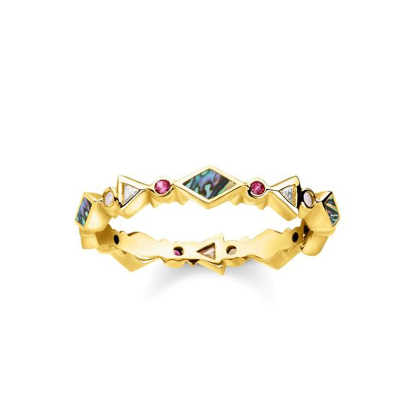 Thomas Sabo színes kövek gyűrű - TR2229-295-7