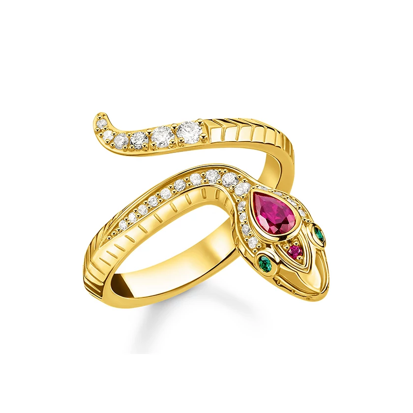 Thomas Sabo kígyó gyűrű - TR2304-488-7-48