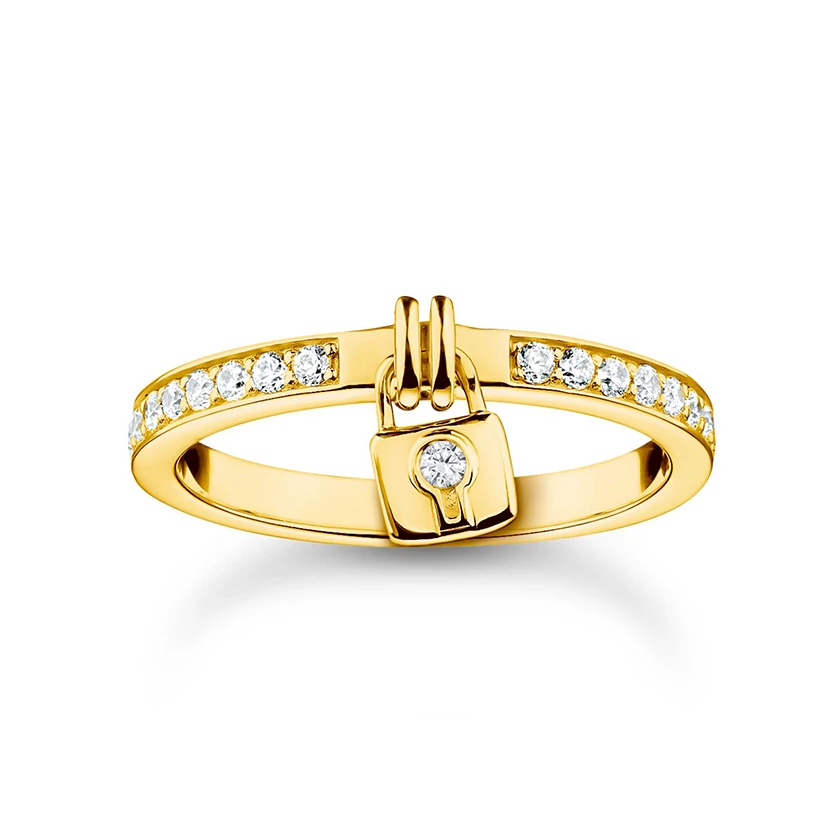 Thomas Sabo arany lakat gyűrű - TR2371-414-14-54