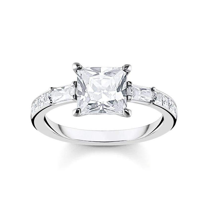 Thomas Sabo fehér köves gyűrű - TR2380-051-14-50