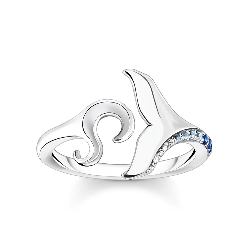 Thomas Sabo sellő uszony gyűrű - TR2385-644-1-52