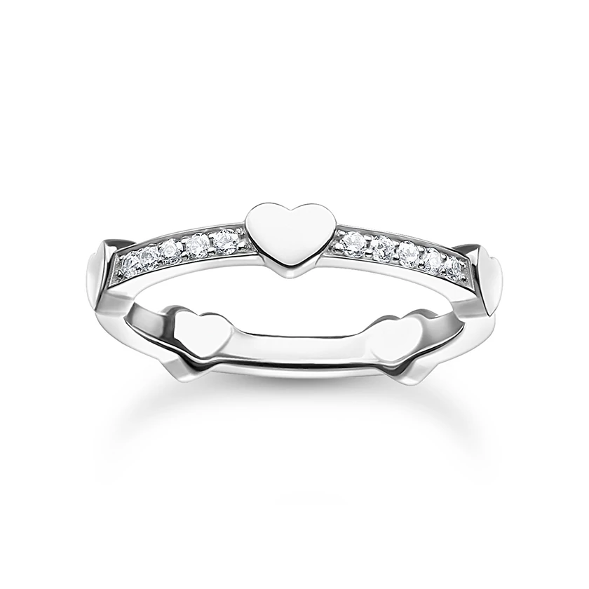 Thomas Sabo szíves gyűrű - TR2391-051-14-54