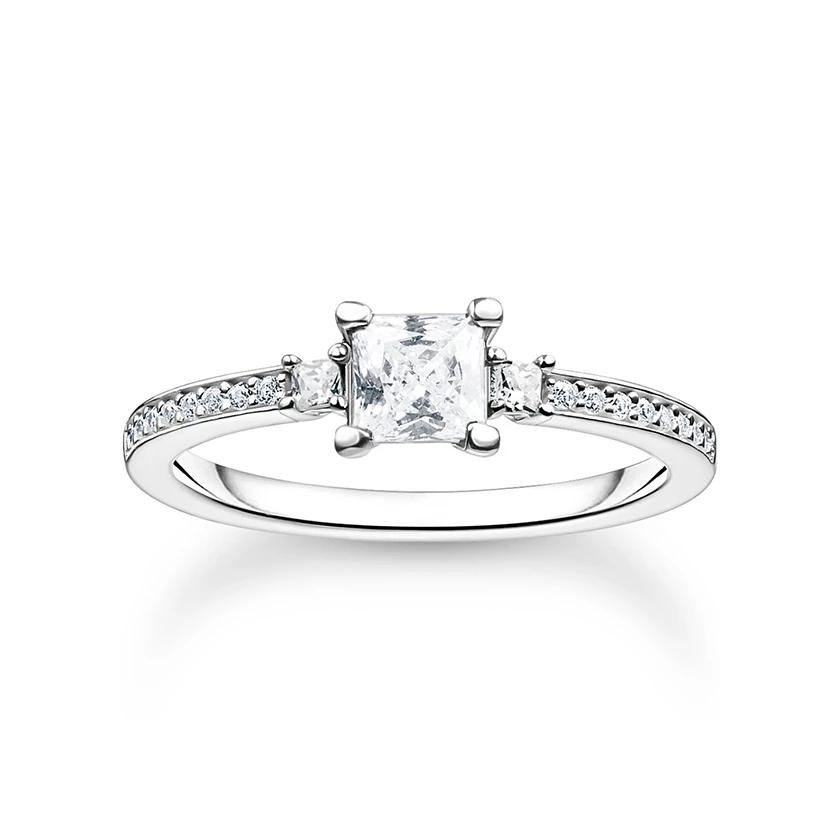 Thomas Sabo fehér köves gyűrű - TR2397-051-14-54