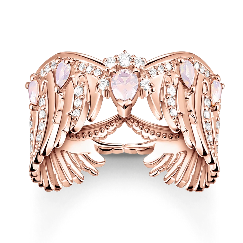 Thomas Sabo rozé főnix szárny gyűrű - TR2411-323-9-52