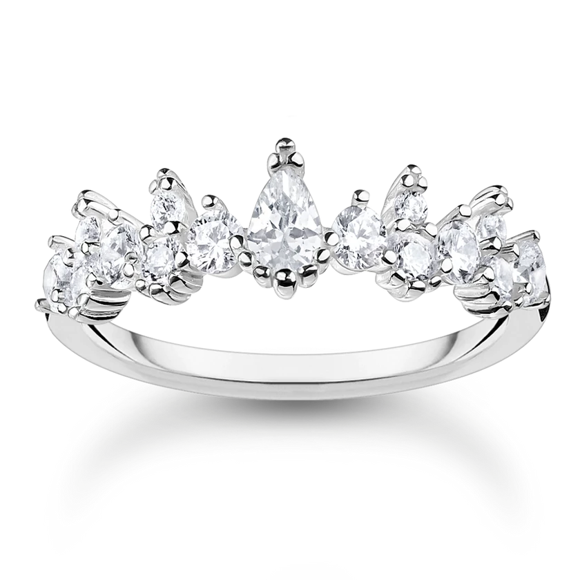 Thomas Sabo ezüst jégkristály gyűrű - TR2415-051-14-48