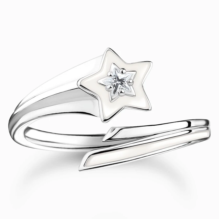 Thomas Sabo sötétben világító csillag gyűrű - TR2443-041-14-54