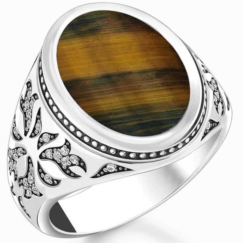 Thomas Sabo Tigrisszem gyűrű - TR2454-950-1-50