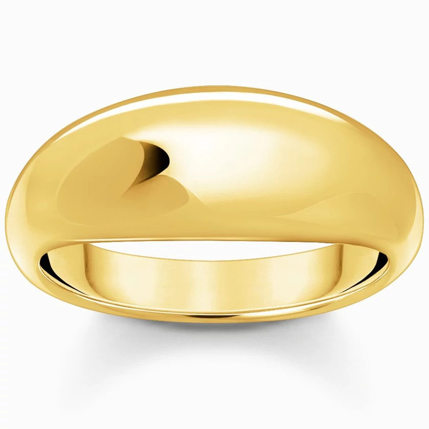 Thomas Sabo aranyozott gyűrű - TR2472-413-39-50