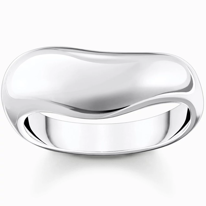 Thomas Sabo organikus ezüst gyűrű - TR2473-001-21-50