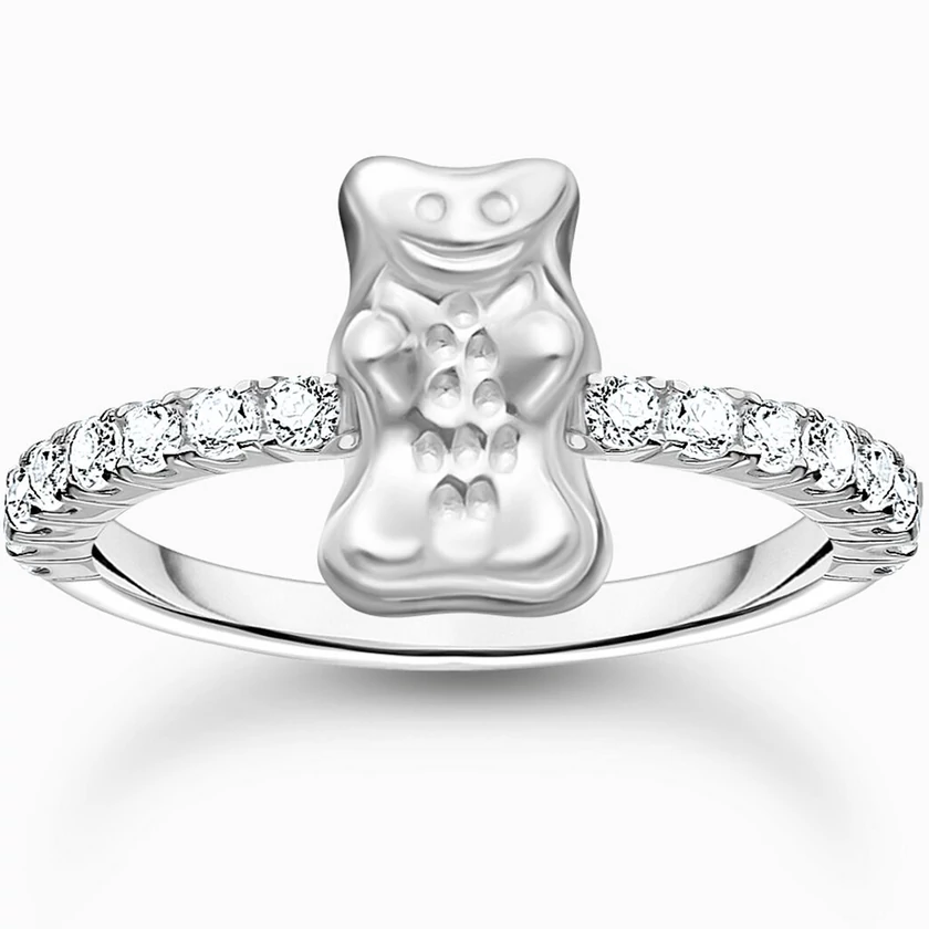 Thomas Sabo x HARIBO ezüst gumimaci gyűrű - TR2504-051-14-50