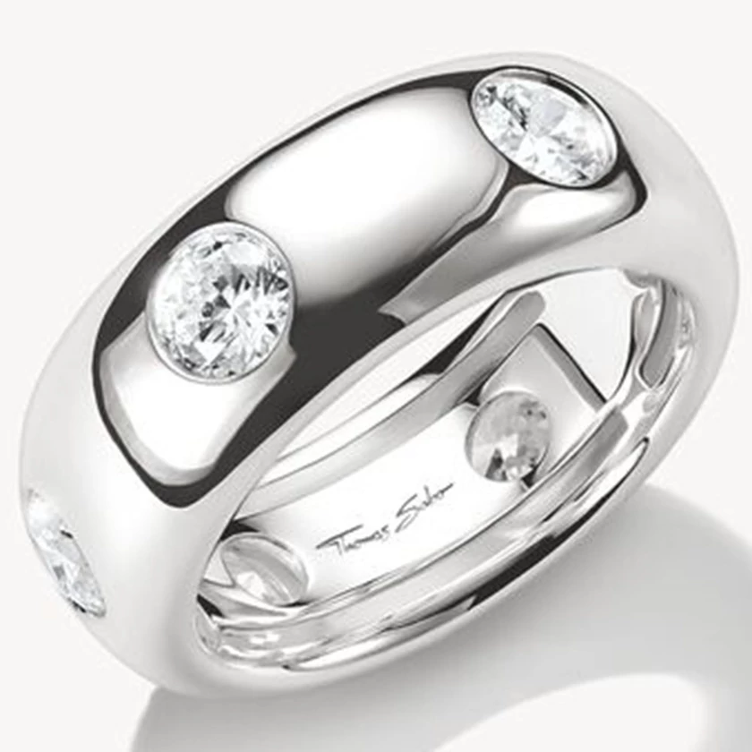 Thomas Sabo ezüst gyűrű cirkónia kövekkel  - TR2519-051-14