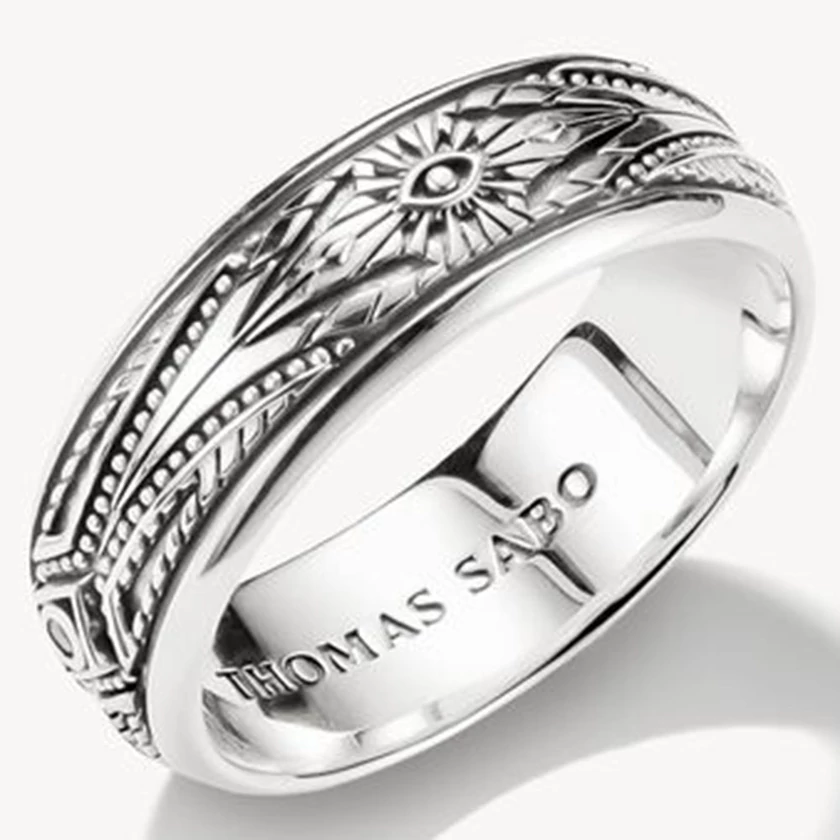 Thomas Sabo elyndra ezüst mintás gyűrű - TR2526-643-14