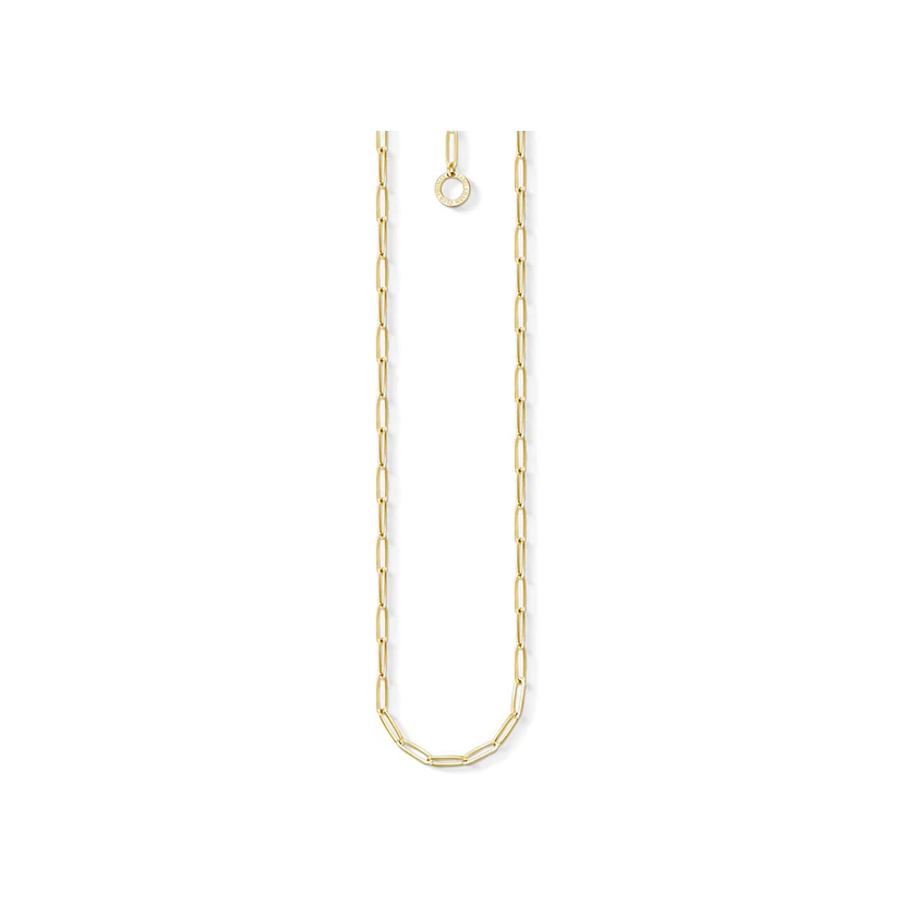 Thomas Sabo Connect sárga arany charm nyaklánc - X0254-413-39-L45