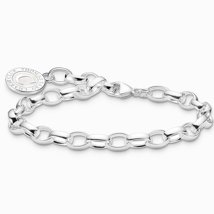 Thomas Sabo Charmista Coin ezüst karkötő - X0285-007-21-L17