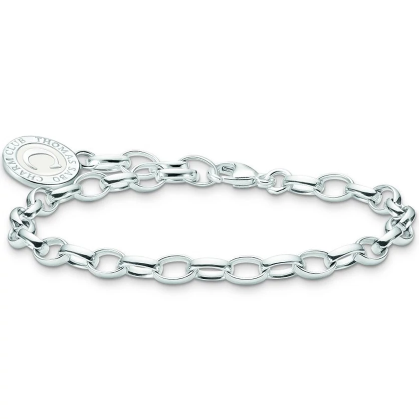 Thomas Sabo Charmista Coin ezüst karkötő - X0287-007-21-L17