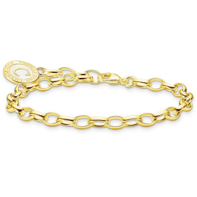 Thomas Sabo Charmista Coin arany karkötő - X0287-427-39-L17