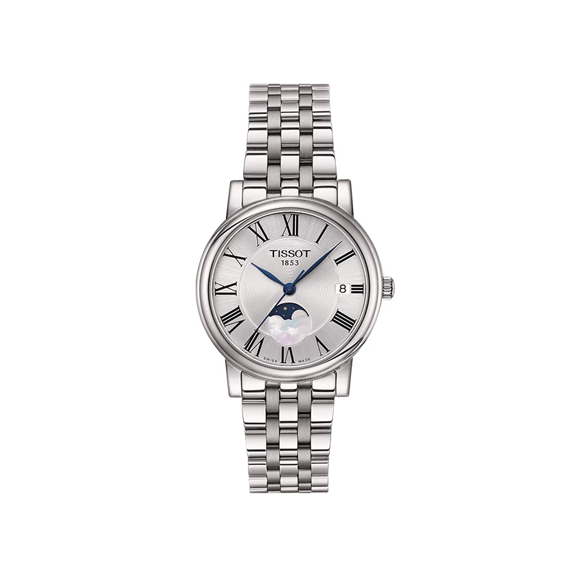 Tissot női óra - T122.223.11.033.00 - Carson Premium Moonphase