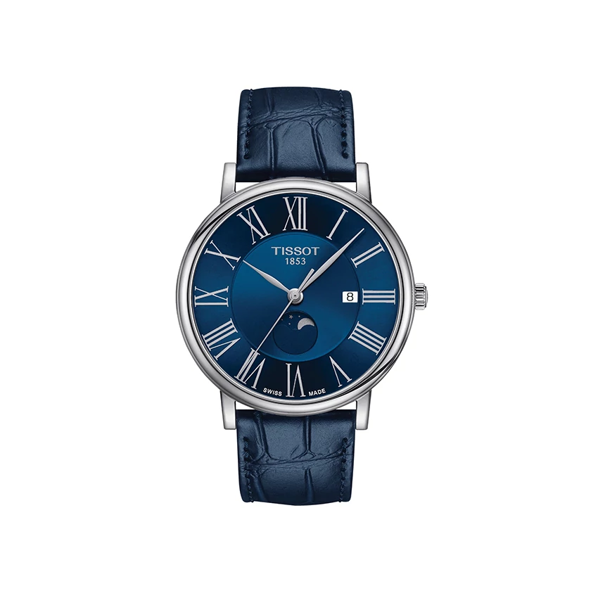 Tissot férfi óra - T122.423.16.043.00 - Carson Premium Gent Moonphase