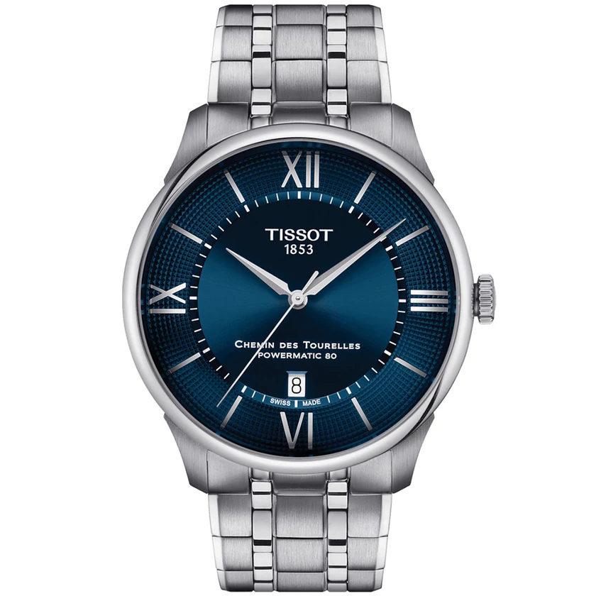 Tissot férfi óra - T139.407.11.048.00 - Chemin Des Tourelles Powermatic 80