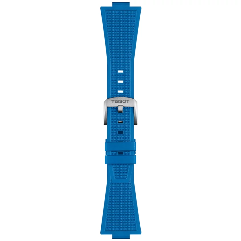 Tissot PRX kék szilikon óraszíj 40 mm