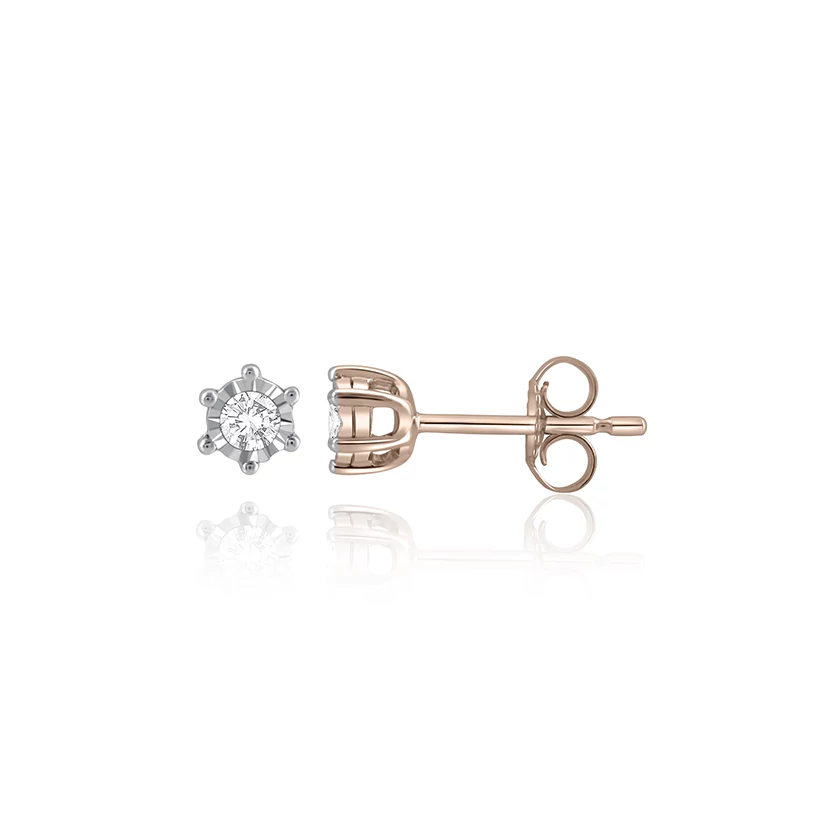 Velekey Diamond gyémánt fülbevaló - BOS4008-005R