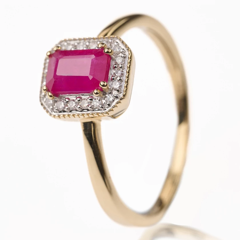 Velekey Diamond gyémánt eljegyzési gyűrű 0.09ct. - BRCORR0855BCLSY-54