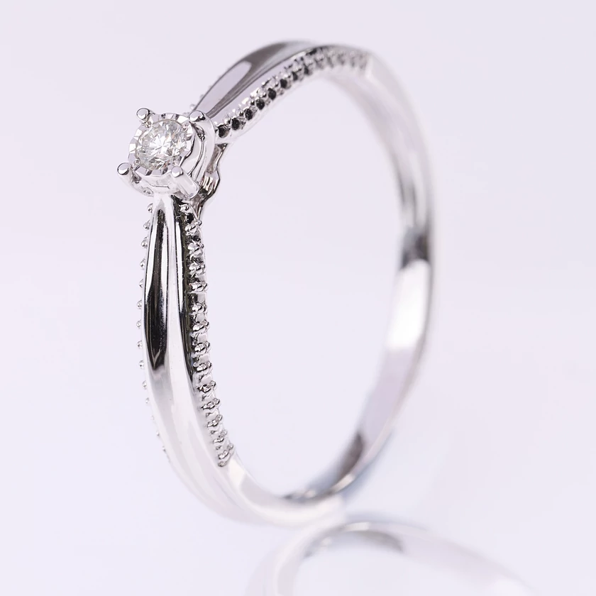 Velekey Diamond gyémánt eljegyzési gyűrű ct. - BRE05940W-53