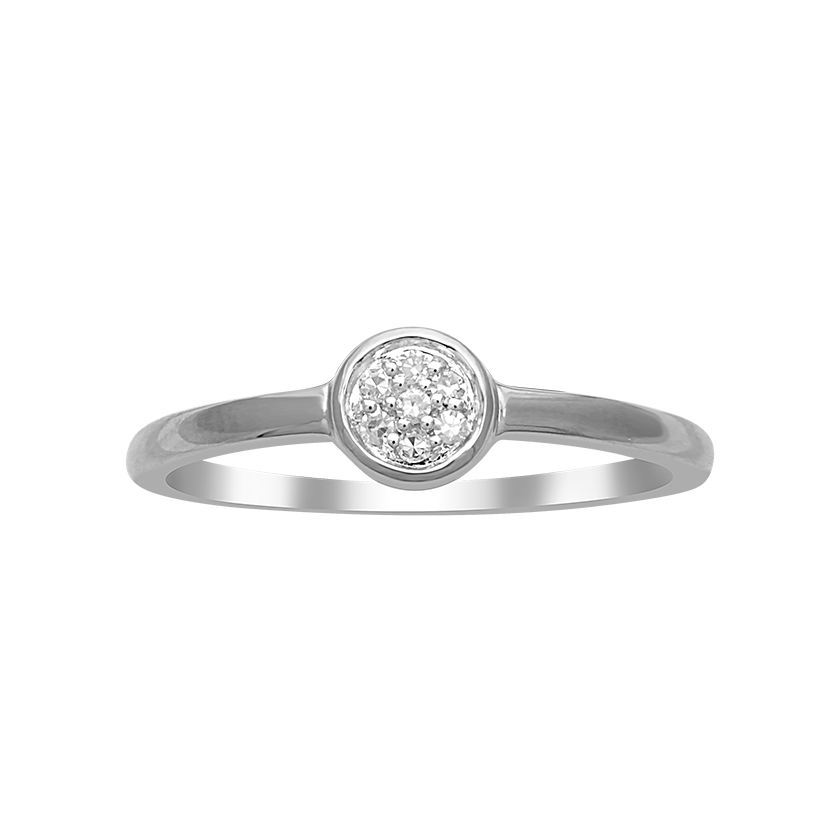 Velekey Diamond gyémánt eljegyzési gyűrű 0,05 ct. - BRI31625W-48