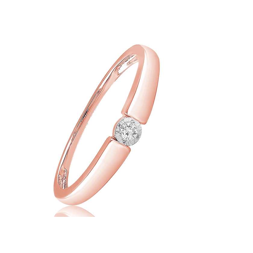Velekey Diamond gyémánt eljegyzési gyűrű 0,05 ct. - BRI31626R-48