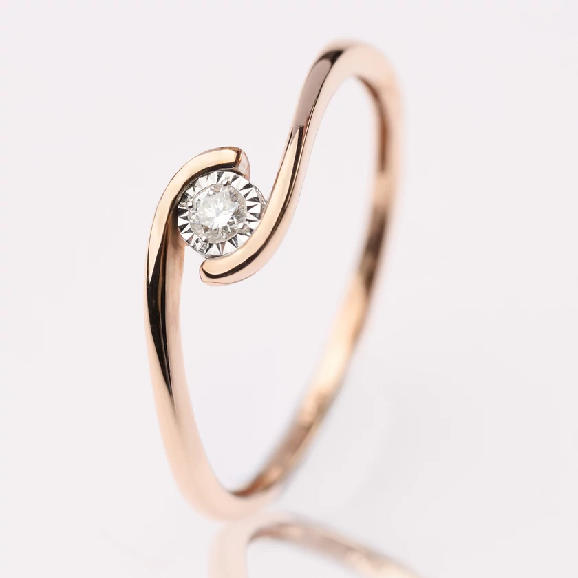 Velekey Diamond gyémánt gyűrű - BRI31643R-54