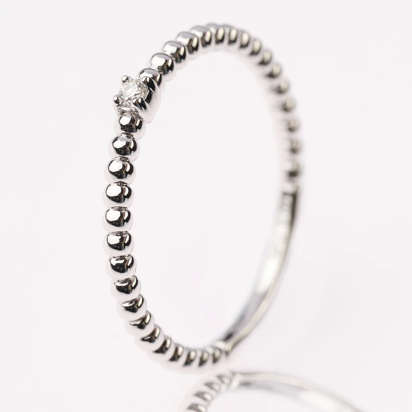 Velekey Diamond gyémánt gyűrű - BRI42705-002W-51