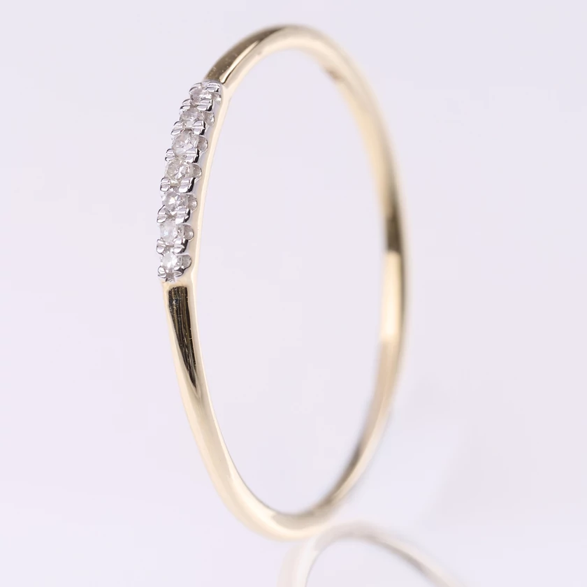 Velekey Diamond gyémánt eljegyzési gyűrű 0.03ct. - BRI46885-003Y-49