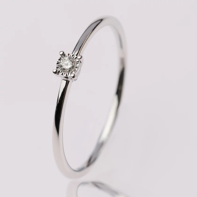 Velekey Diamond gyémánt gyűrű - BRI47633-002W-50