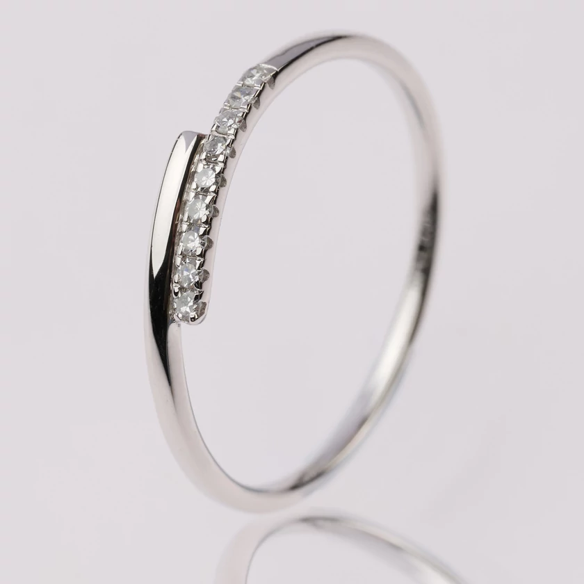 Velekey Diamond gyémánt gyűrű - BRI50433-004W-52